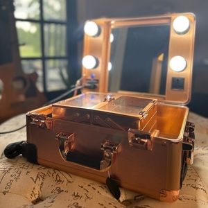 Ovonni Travel Makeup Suitcase